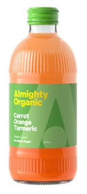 Almighty Carrot Tumeric Juice 300ML BOT