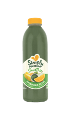 Simply Squeezed Smoothie Spirulina 350ml