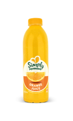 Simply Squeezed Juice Orange 350ml OJ350