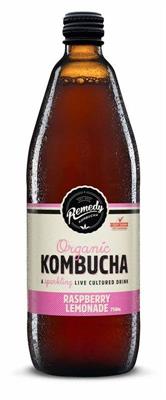 Remedy Kombucha Rasp/Lemon 750ml